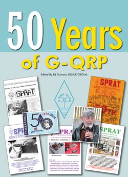 50 Years of G-QRP  SPECIAL OFFER